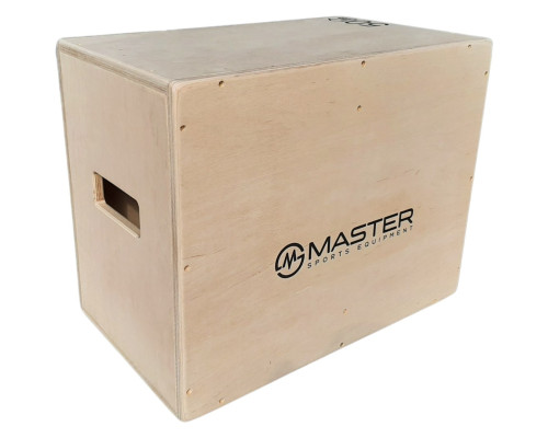 Пліометричний бокс MASTER 60 x 50 x 40 см, бежевий