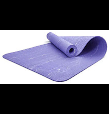 Килимок для йоги Reebok Camo Yoga Mat 5 мм, фіолетовий