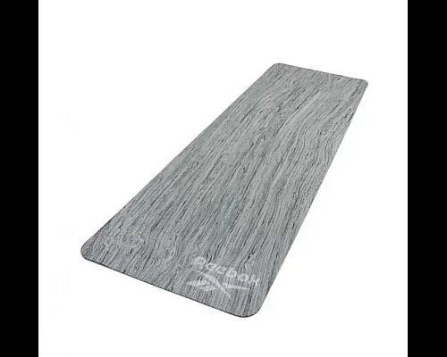 Килимок для йоги Reebok Camo Yoga Mat 5 мм, сірий