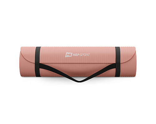 Коврик для йоги Hop-Sport HS-NB010GM NBR 1см персиковий Коврик для йоги Hop-Sport HS-NB010GM NBR 1см персиковий