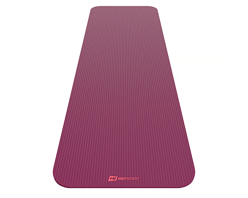 Коврик для йоги Hop-Sport HS-NB015GM NBR 1,5см ягідний Коврик для йоги Hop-Sport HS-NB015GM NBR 1,5см ягідний