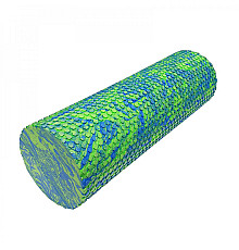 Ролик для йоги Ecofit MDF055, синьо-зелений