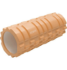 Ролик для йоги Ecofit MDF001, помаранчевий
