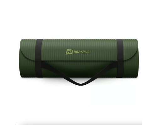 Коврик для йоги Hop-Sport HS-NB015GM NBR 1,5см темно-зелений Коврик для йоги Hop-Sport HS-NB015GM NBR 1,5см темно-зелений