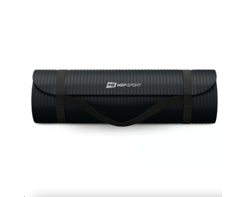 Коврик для йоги Hop-Sport HS-NB020GM NBR 2см чорний Коврик для йоги Hop-Sport HS-NB020GM NBR 2см чорний
