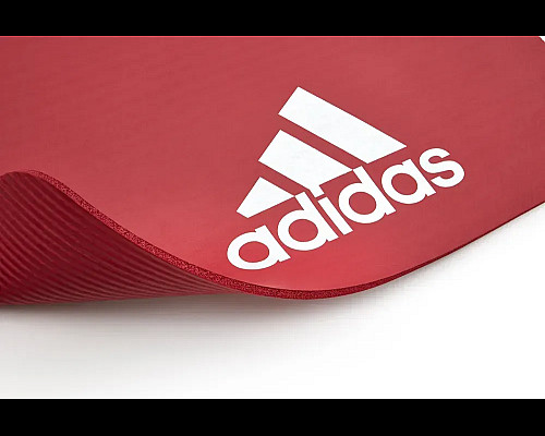Килимок для фітнесу Adidas 7 мм, червоний