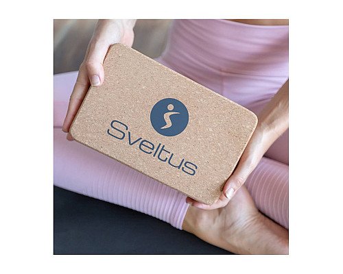 Блок для йоги Sveltus пробковый (SLTS-4203) Блок для йоги Sveltus пробковый (SLTS-4203)