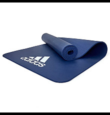 Килимок для фітнесу Adidas 7 мм, синій