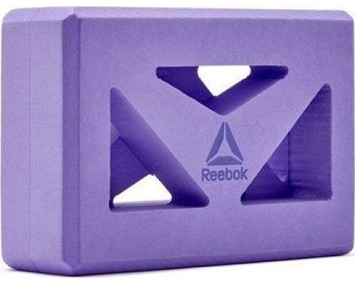 Блок для йоги Reebok фіолетовий (RAYG-10035PL)