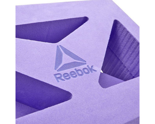 Блок для йоги Reebok фіолетовий (RAYG-10035PL)