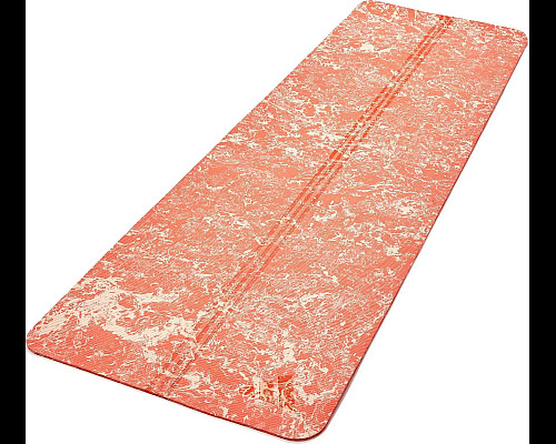 Килимок для йоги Adidas Camo Yoga Matte 5 мм, кораловий