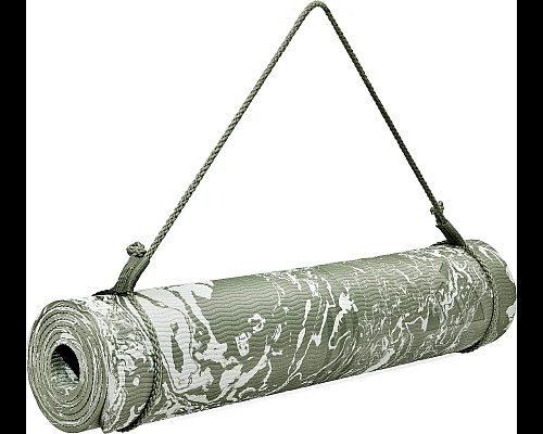 Килимок для йоги Adidas Camo Yoga Matte 5 мм, зелений