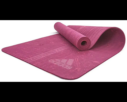 Килимок для йоги Adidas Camo Yoga Mat 5 мм, рожевий
