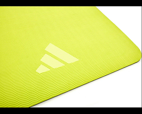 Килимок для йоги Adidas Double Sided Yoga Mat 6 мм, чорно-жовтий