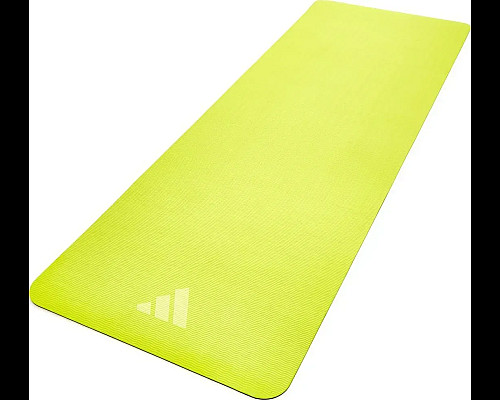 Килимок для йоги Adidas Double Sided Yoga Mat 6 мм, чорно-жовтий