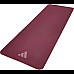 Килимок для йоги Adidas Double Sided Yoga Mat 6 мм, біло-рожевий