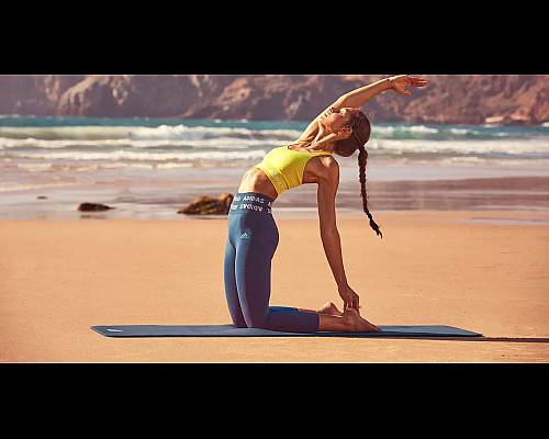 Килимок для йоги Adidas Yoga Mat 8 мм, синій