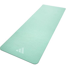 Двосторонній килимок для йоги Adidas Double Sided 176 х 61 х 0,6 см, зелено-синій