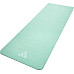 Двосторонній килимок для йоги Adidas Double Sided 176 х 61 х 0,6 см, зелено-синій