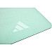 Двосторонній килимок для йоги Adidas Double Sided 176 х 61 х 0,6 см, зелено-синій