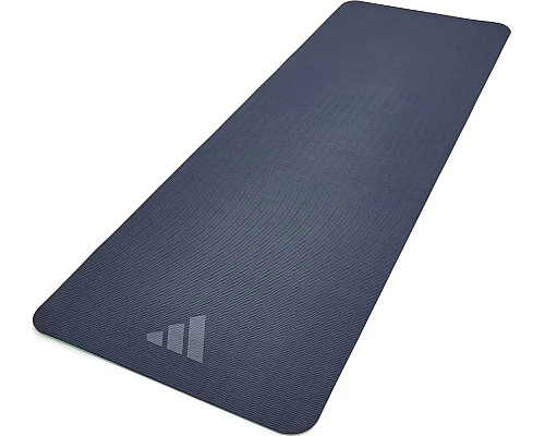 Двосторонній килимок для йоги Adidas Double Sided 176 х 61 х 0,6 см, зелено-синій