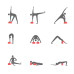 Набір для йоги inSPORTline Hiden 2в1