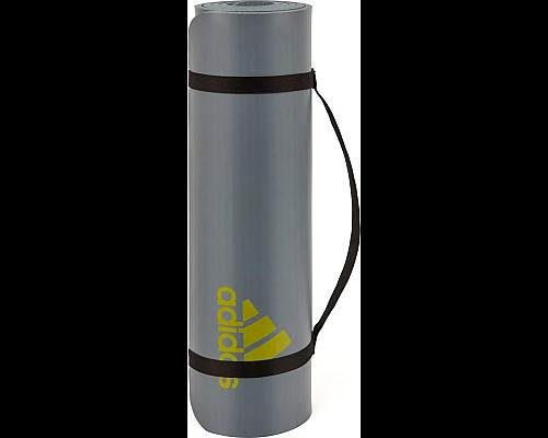 Килимок для йоги Adidas Tie-Dye Yoga Mat 1 мм, сіро-жовтий