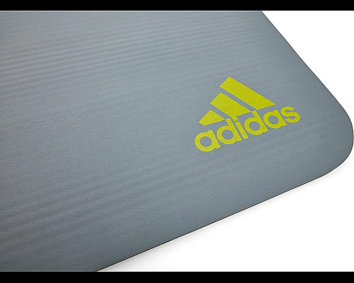 Килимок для йоги Adidas Tie-Dye Yoga Mat 1 мм, сіро-жовтий