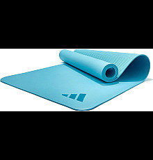 Килимок для йоги Adidas Premium Yoga Mat 5 мм, блакитний
