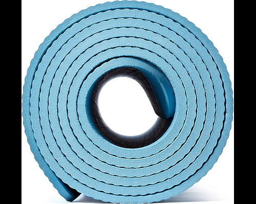 Килимок для йоги Adidas Premium Yoga Mat 5 мм, блакитний