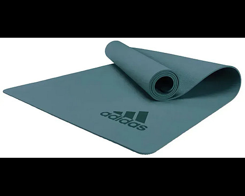 Килимок для йоги Adidas Premium Yoga Mat 5 мм, темно-зелений