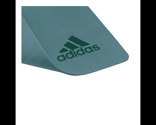 Килимок для йоги Adidas Premium Yoga Mat 5 мм, темно-зелений