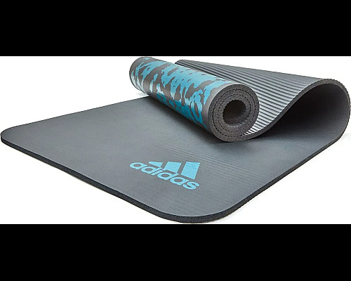 Килимок для йоги Adidas Tie-Dye Yoga Mat 1 мм, чорно-синій