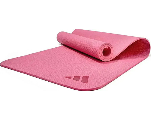 Килимок для йоги Adidas 183 х 61 х 1 см, рожевий