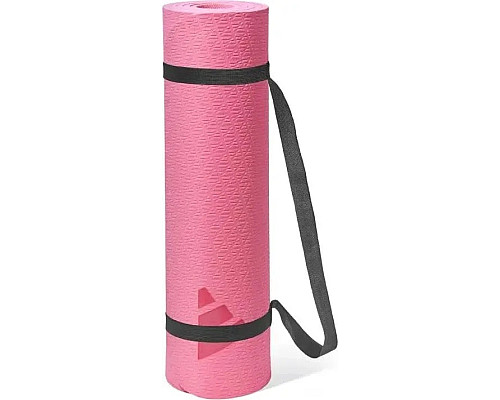 Килимок для йоги Adidas 183 х 61 х 1 см, рожевий