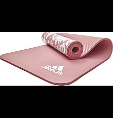 Килимок для йоги Adidas Tie-Dye Yoga Mat 1 мм, рожево-білий
