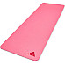 Килимок для йоги Adidas 183 х 61 х 0,6 см, рожевий