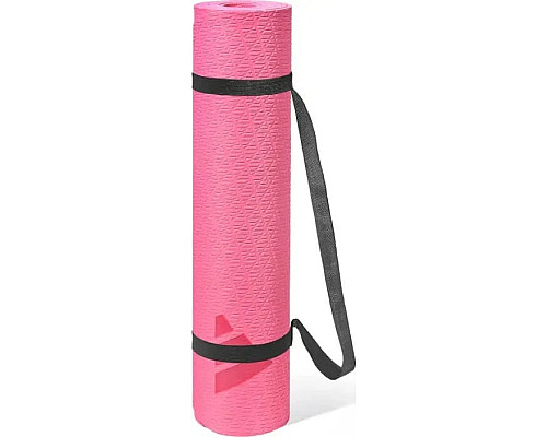 Килимок для йоги Adidas 183 х 61 х 0,6 см, рожевий