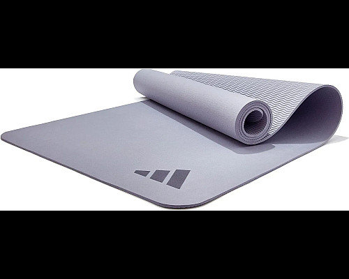 Килимок для йоги Adidas Premium Yoga Mat 5 мм, сірий