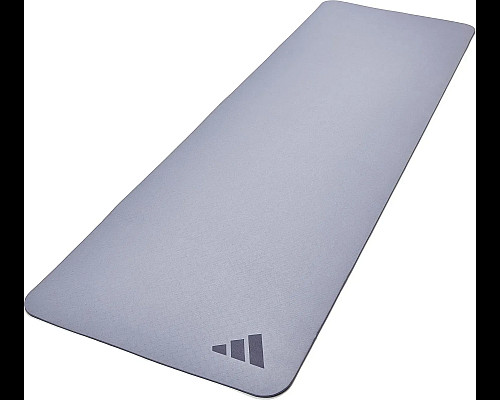 Килимок для йоги Adidas Premium Yoga Mat 5 мм, сірий