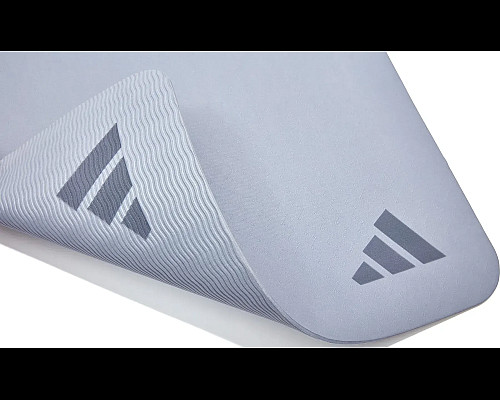 Килимок для йоги Adidas Premium Yoga Mat 5 мм, сірий