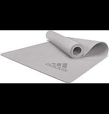 Килимок для йоги Adidas Premium Yoga Mat 5 мм, сірий