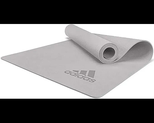 Килимок для йоги Adidas Premium Yoga Mat 5 мм, сірий
