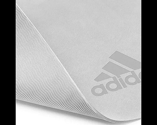 Килимок для йоги Adidas Premium Yoga Mat 5 мм, сірий