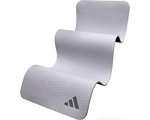 Килимок для йоги Adidas 183 х 61 х 0,6 см, сірий
