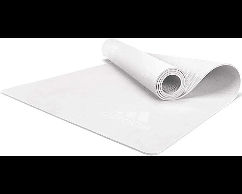 Килимок для йоги Adidas Premium Yoga Mat 5 мм, білий
