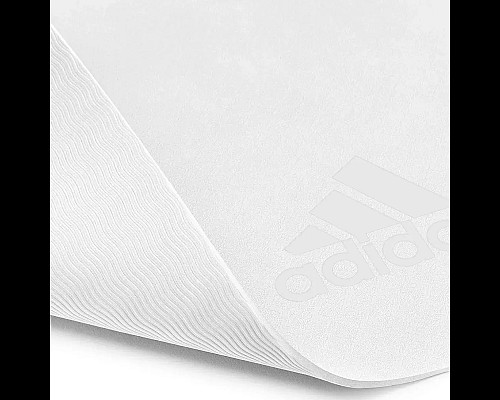 Килимок для йоги Adidas Premium Yoga Mat 5 мм, білий