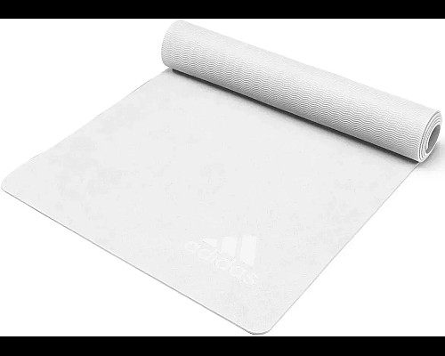 Килимок для йоги Adidas Premium Yoga Mat 5 мм, білий