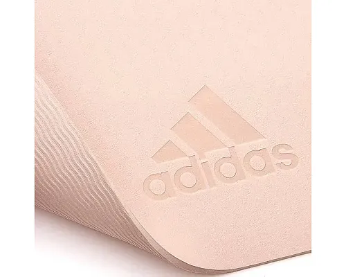 Килимок для йоги Adidas Premium Yoga Mat 5 мм, кораловий