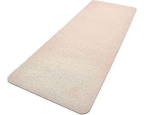 Килимок для йоги Adidas Premium Yoga Mat 5 мм, кораловий